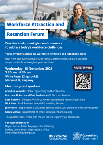 Workforce Retention Forum Kingaroy.
